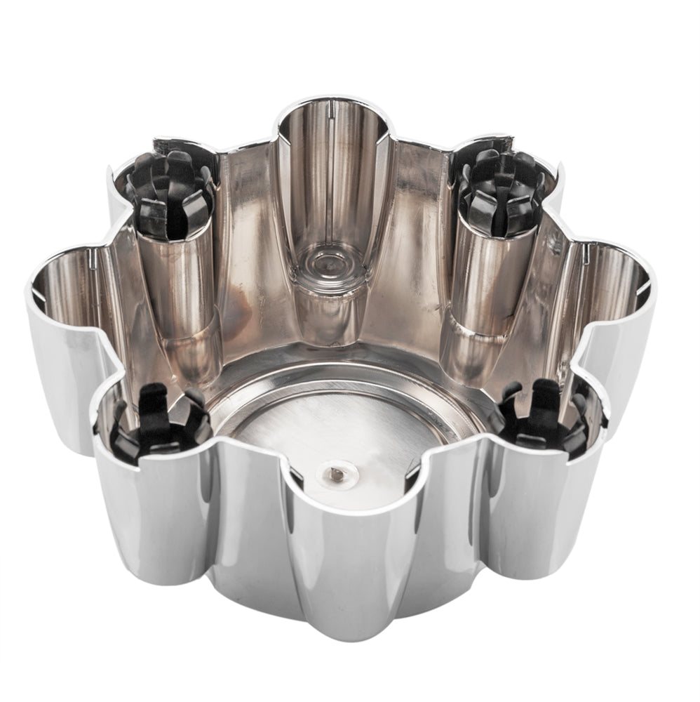 4X 8 Lug Wheel Chrome for 99-05 Ford F250 F350 Center Hub Caps Rim Dust Covers ABS