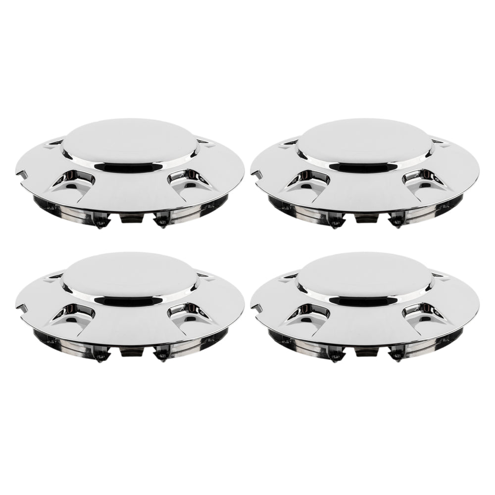 SETOF4 FORD TRUCK VAN 8LUG 16" Chrome Wheel Center Hub Caps Nut Covers Alloy Rim