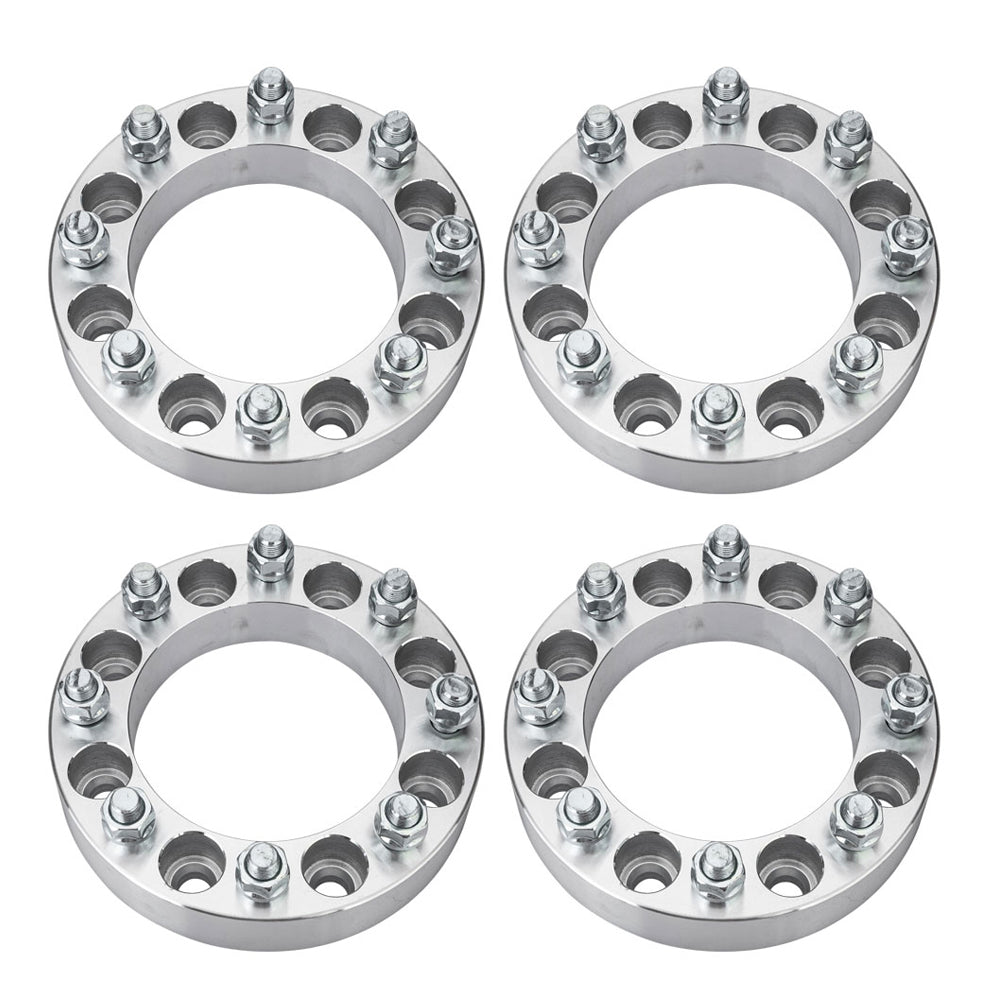 2pc 8x165.1 To 8x170 Wheel Adapters 1.5" For Dodge Ram 2500 3500  lug nuts key