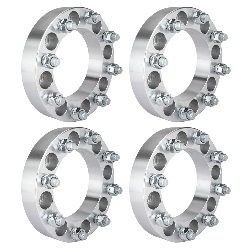 2pc 8x165.1 To 8x170 Wheel Adapters 1.5" For Dodge Ram 2500 3500  lug nuts key