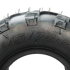 2 ATV Go Kart Tires 145/70-6 4PR P361 B 4 Ply Rated Black New
