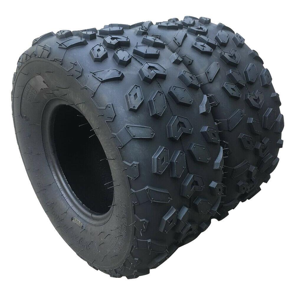 2 Rim Width: 5.5" millionparts Sport ATV Tubeless Tires 19X7-8 19x7x8 4PR P330
