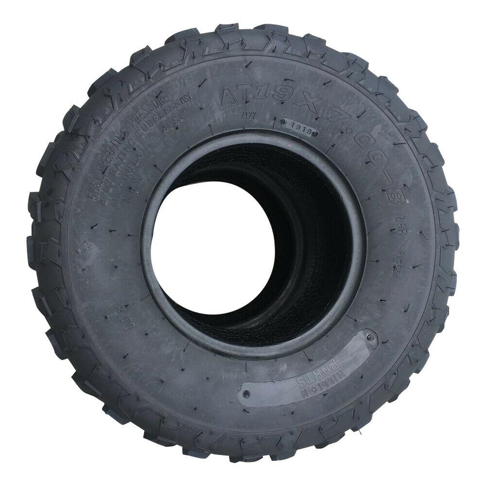 2 Rim Width: 5.5" millionparts Sport ATV Tubeless Tires 19X7-8 19x7x8 4PR P330