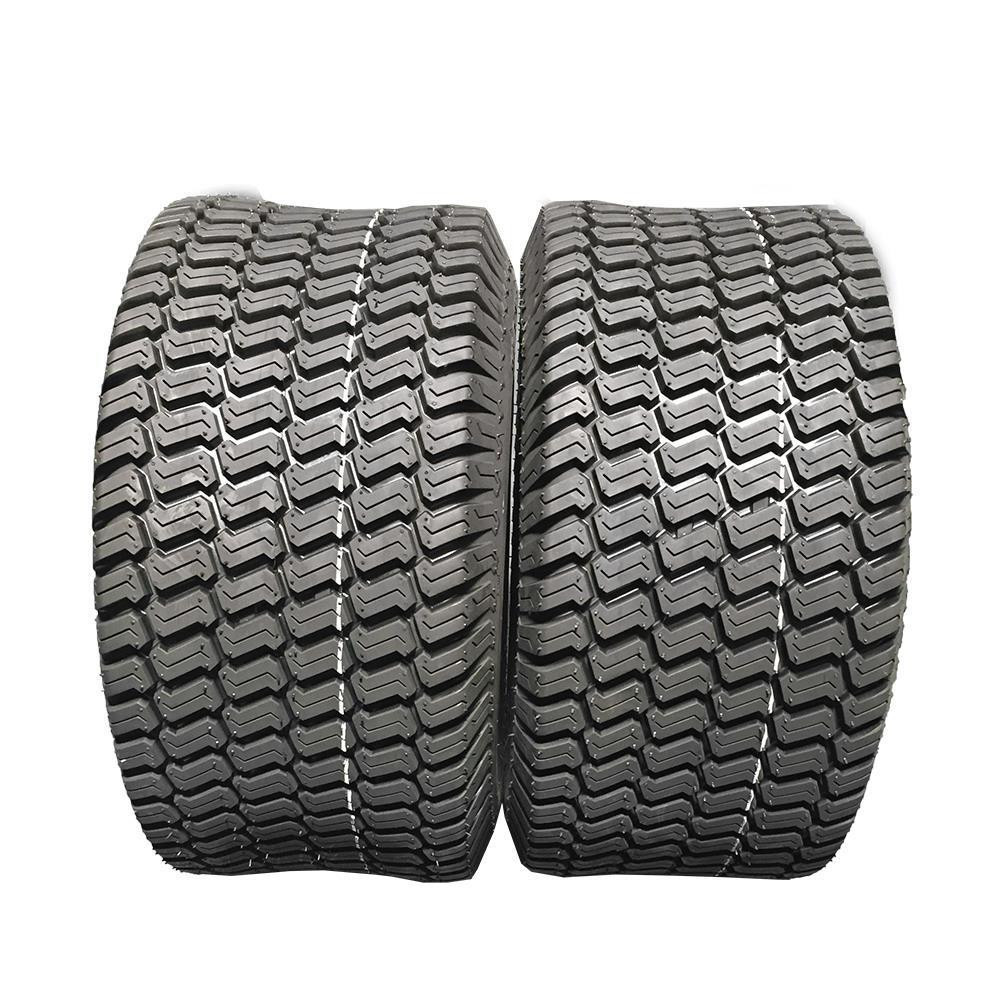 Pair of 18X7.5-8 4PR P332 Tubeless Lawn & Garden Tires 580LBS