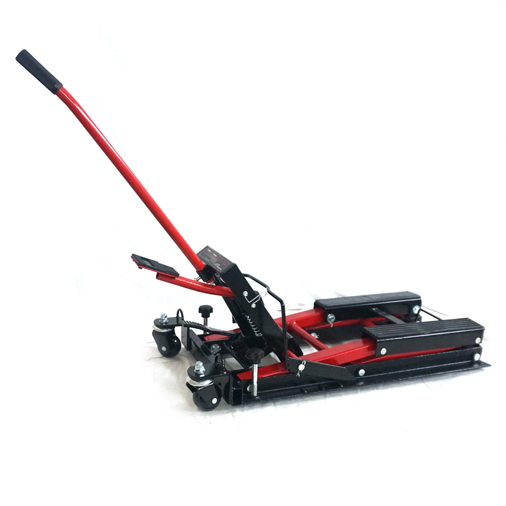 Motorcycle Dirt Bikes ATV 1500lbs Steel Lift Stand Red