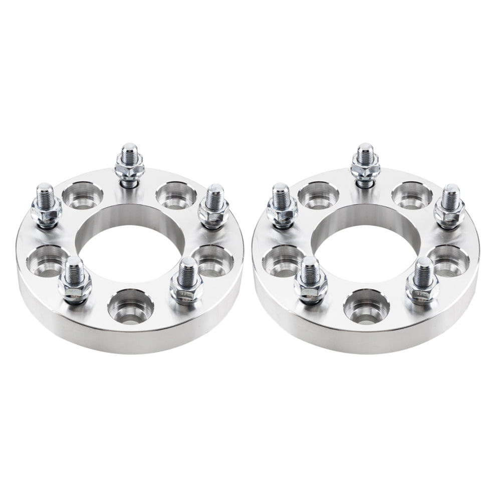 2 Wheel Spacers Adapters 5x4.5 to 5x4.75 1 Inch Thick 5x114.3 to 5x120 12x1.5