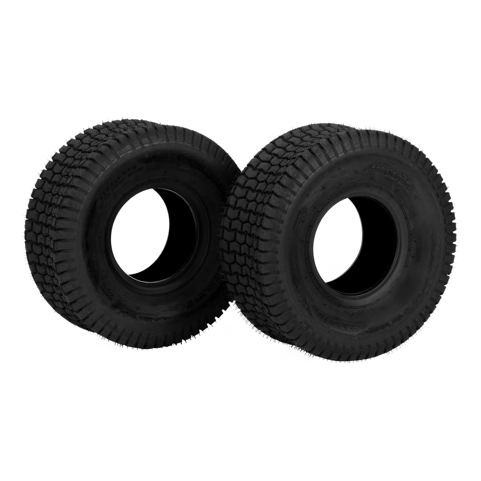 Set of(2) SW: 9.41"" PSI 22 Riding Lawn Mower Tire 20X8-8 P512 4PR 965Lbs