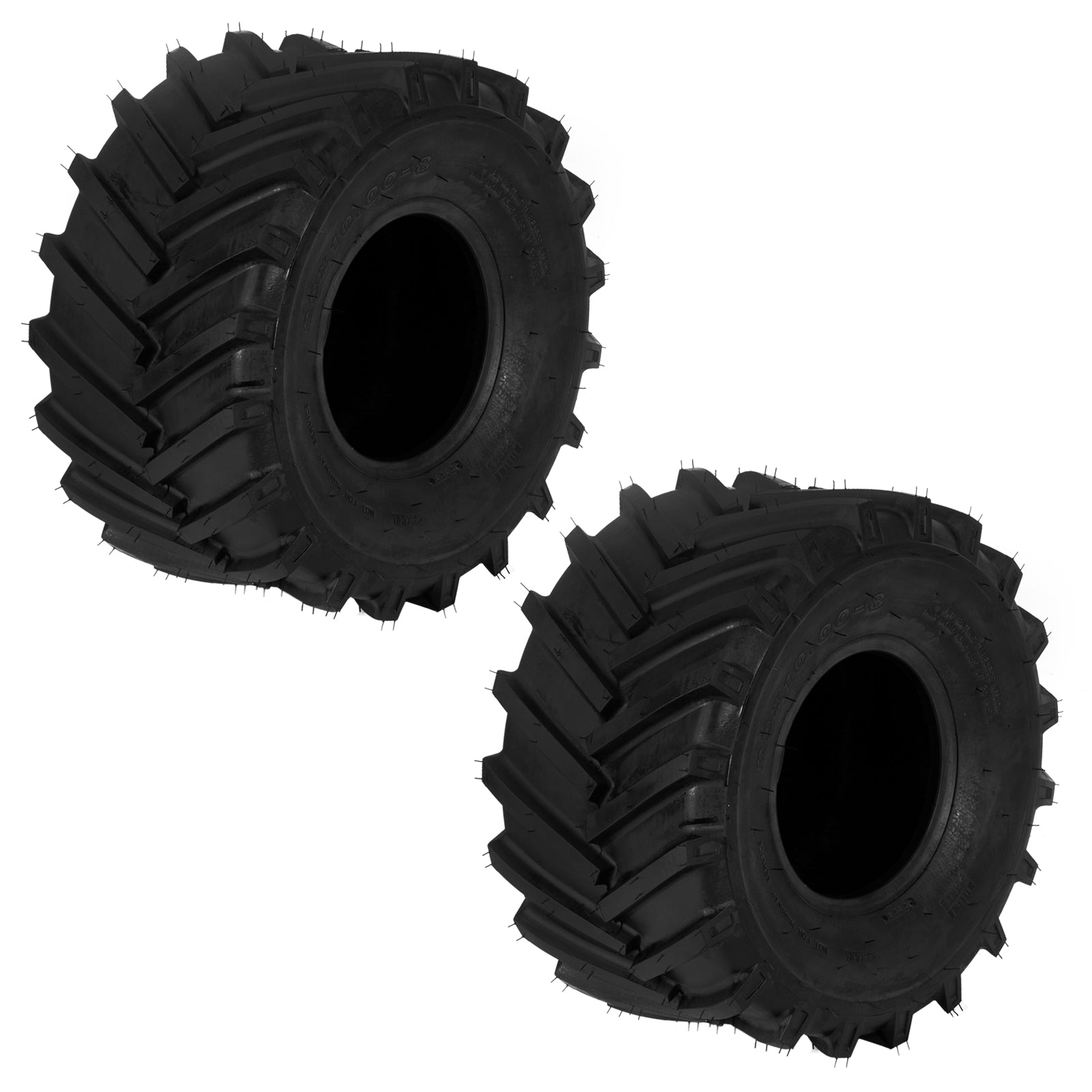 2pcs tires Max load:1190Lbs 20x10.00-8 Lawn Mower 4PR P328 Garden Lawn Mowers