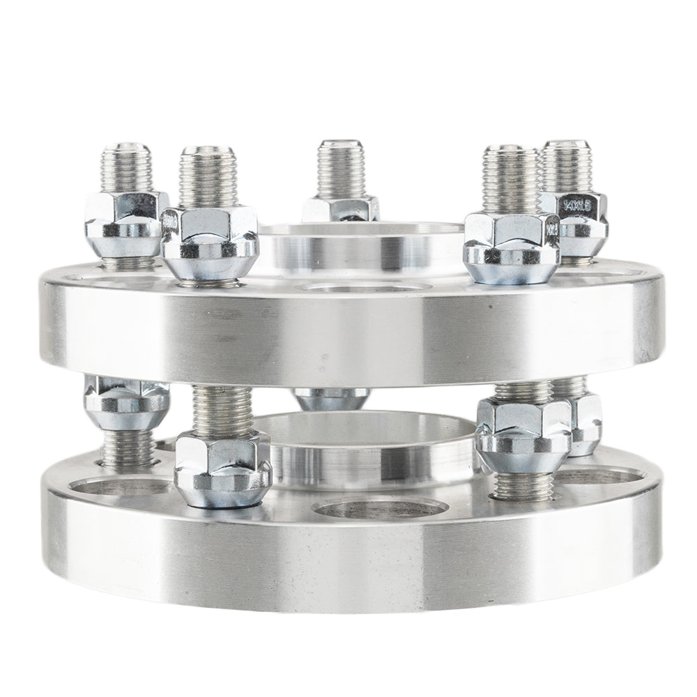 (4) 20MM Hub Wheel Adapters 5x112 TO 5x114.3| 14x1.5 for Mercedes + 20 Lug Nuts