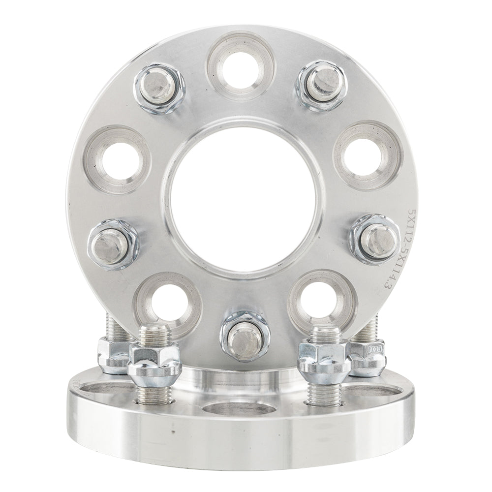 (4) 20MM Hub Wheel Adapters 5x112 TO 5x114.3| 14x1.5 for Mercedes + 20 Lug Nuts