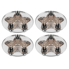4 Pcs Chrome Wheel Center Hub Caps for 97-00 Ford F150 Expedition Alloy Rim ONLY