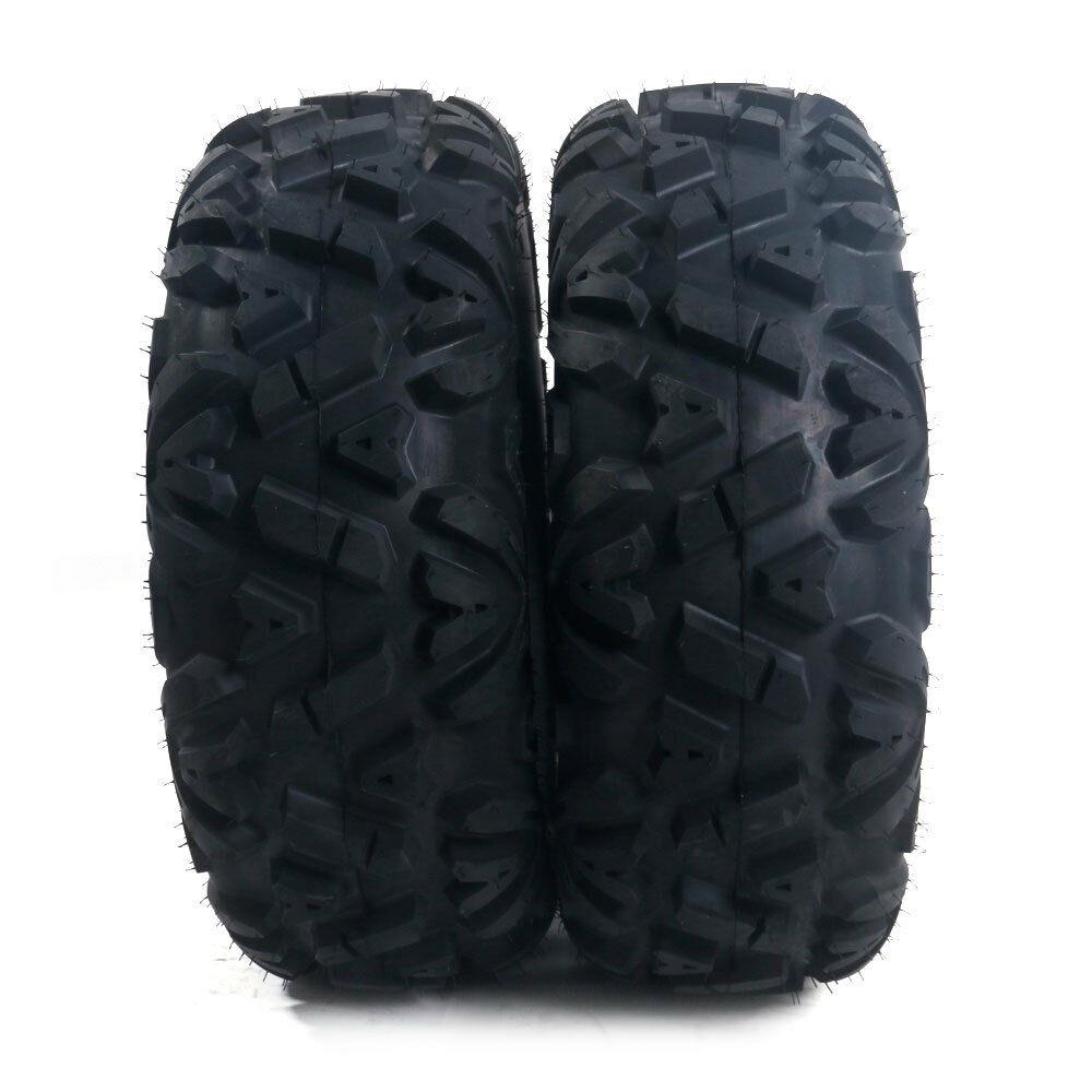 Two of new 26*9-12 front tires 6PR QM373 with warranty ATV utv TIRES 26*9-12