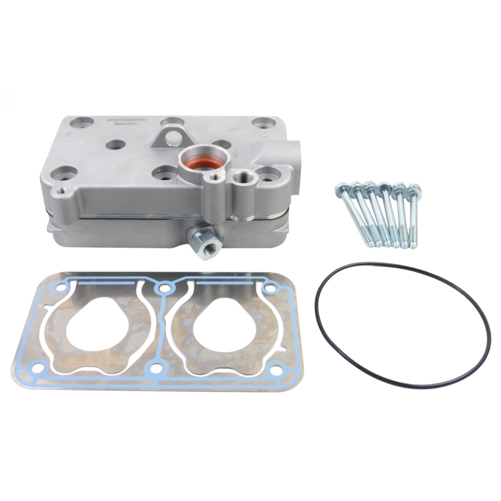 Air Brake Compressor Cylinder Head 4127049322 20569226 20701803 for Volvo 24425003 20569226 20569224 85104247