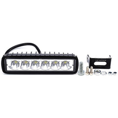 18W 6 LED Work Light Bar Flood Spot Lamp Offroad Driving Fog 4WD SUV Truck