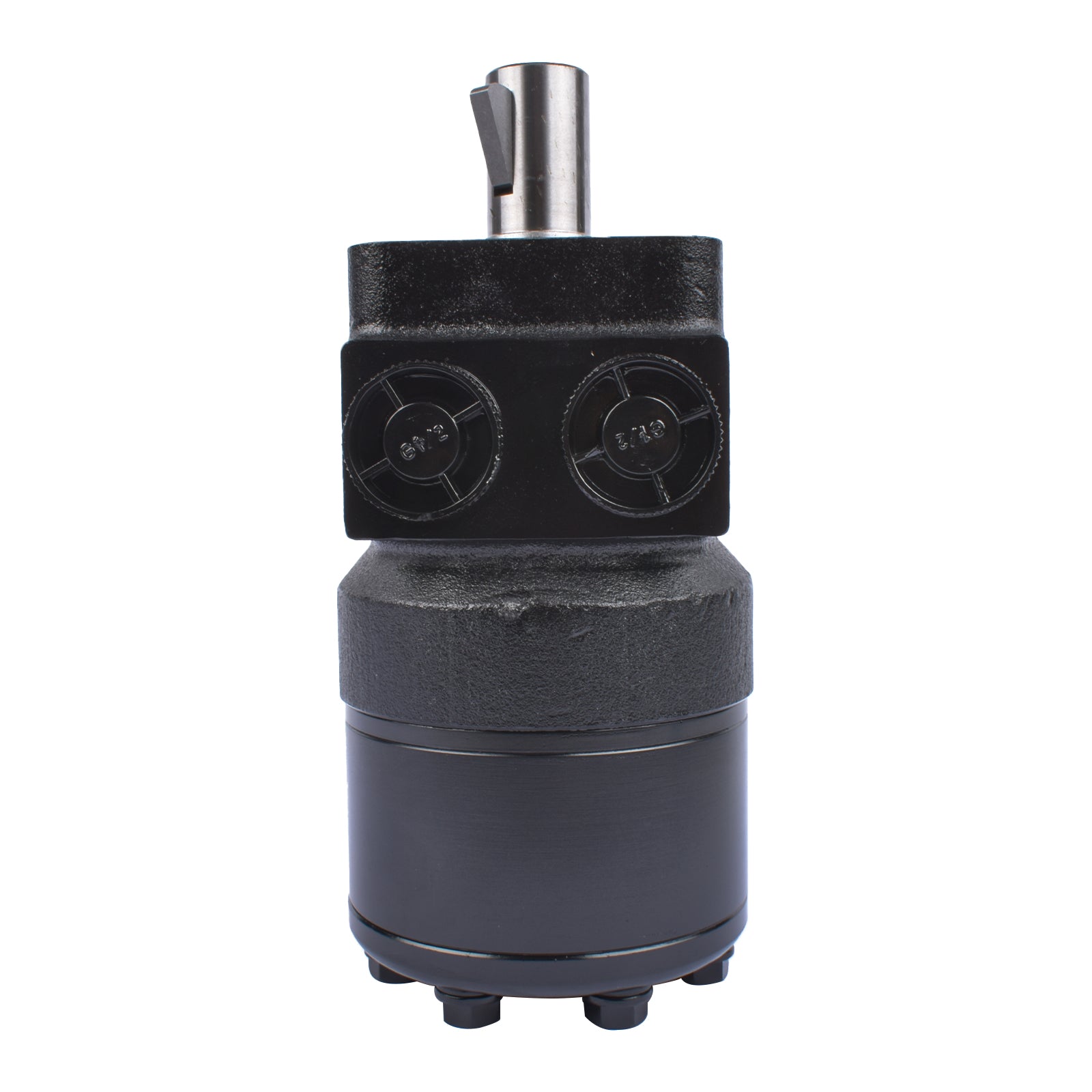 Black Hydraulic Motor for Eaton Char-Lynn H Series 4-Bolt Std 14.10 in³/r 1011006009 1011006