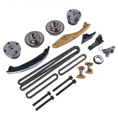 Timing Chain Kit Cam Phaser VVT for Ford Taurus Transit Explorer F-150 Lincoln MKX Navigator AT4Z6C526B AT4E6C524EC