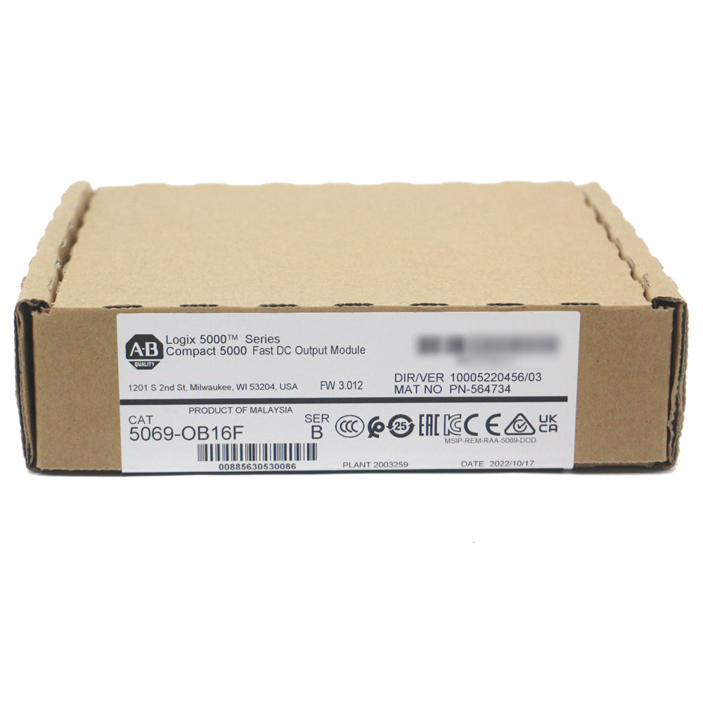 New Factory Sealed Allen Bradley 5069-OB16F SER A Compactlogix Output Module