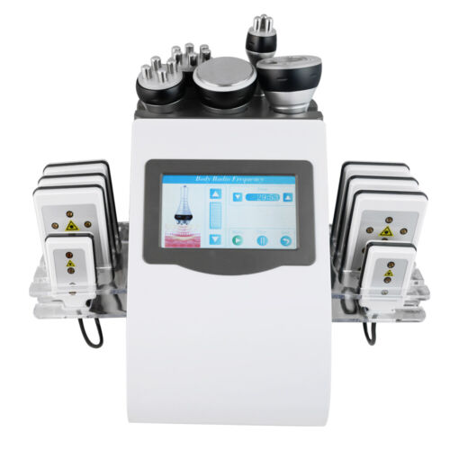 6 in 1 Slimming Machine Ultrasound Cavitation Multipolar Body Shaping Massager