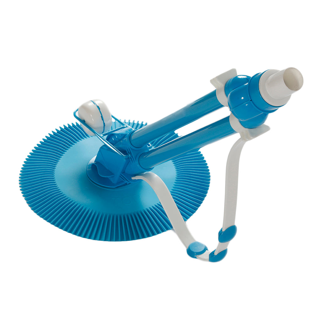 Auto Swimming Pool Cleaner with 10pcs Durable Hose Blue