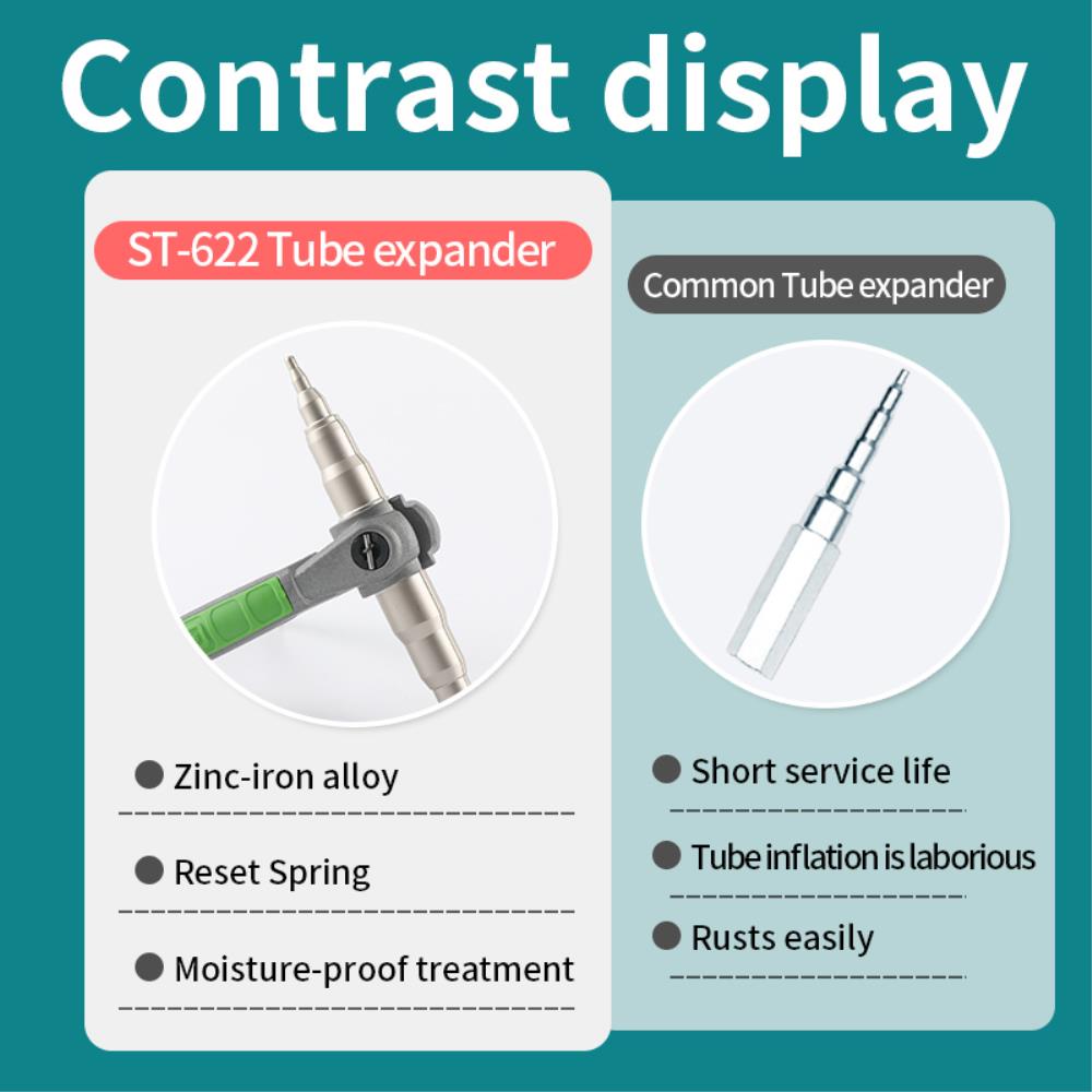 ST-622 Manual Tube Expander Air Conditioner Refrigeration Copper Pipe Expanding Tool
