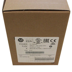 Allen Bradley 22A-D4P0N104 PowerFlex4 AC Drive 480VAC 1.5 kW 2 HP New