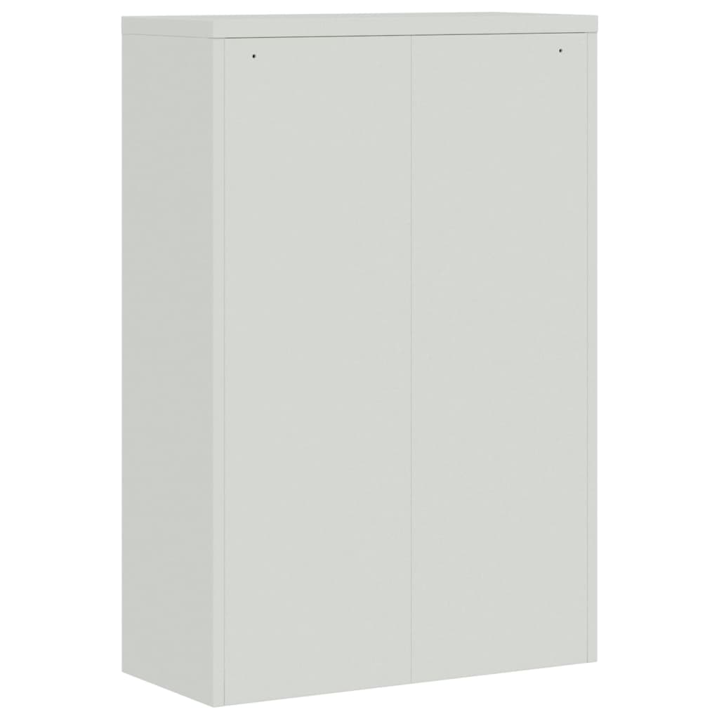 Steel Gray Office Cabinet 35.4x15.7x55.1 inches