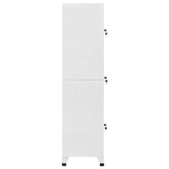 Storage Locker Cabinet with 3 Compartments 15x17.7x70.9