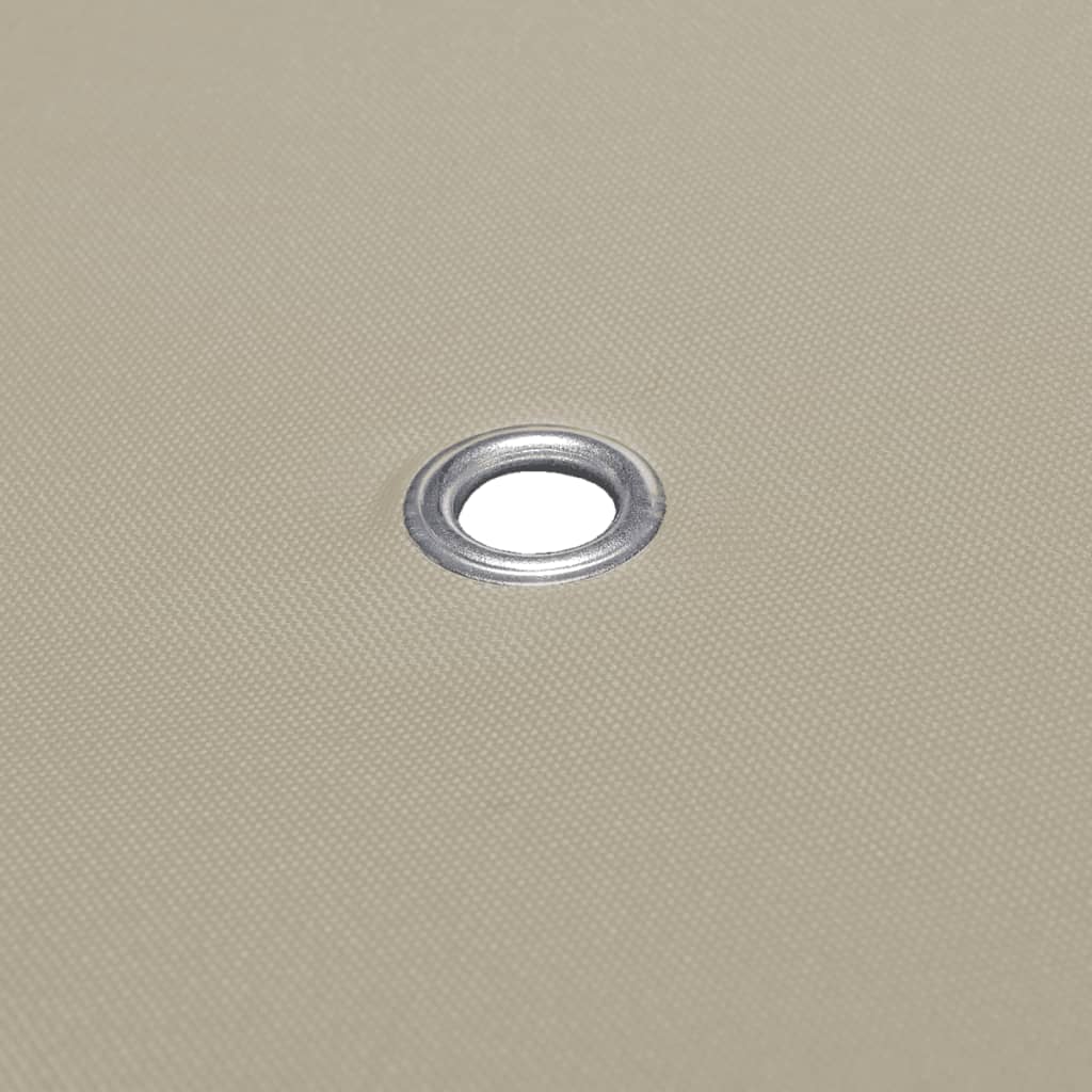 Beige Gazebo Canopy Replacement Cover 1 oz/ft² 9.8x9.8 ft Weather-Resistant