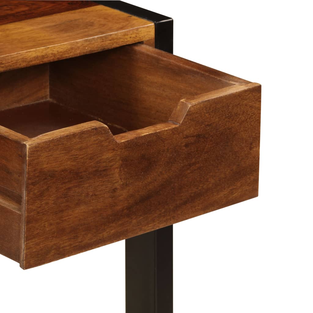 Sideboard with 3 Drawers 43.3x13.8x29.5 Solid Sheesham Wood