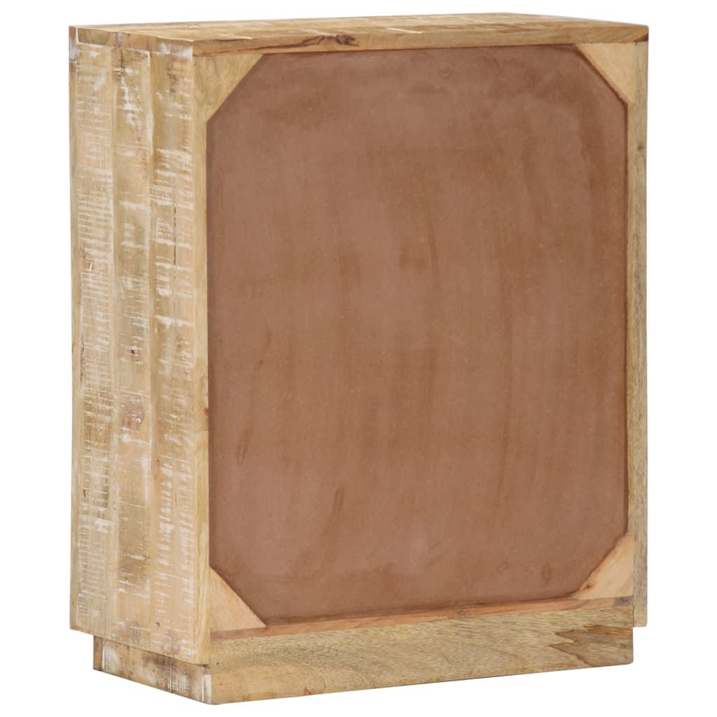 Solid Mango Wood Sideboard 23.6x11.8x29.5