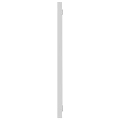 White Bathroom Mirror 35.4x0.6x14.6 Engineered Wood