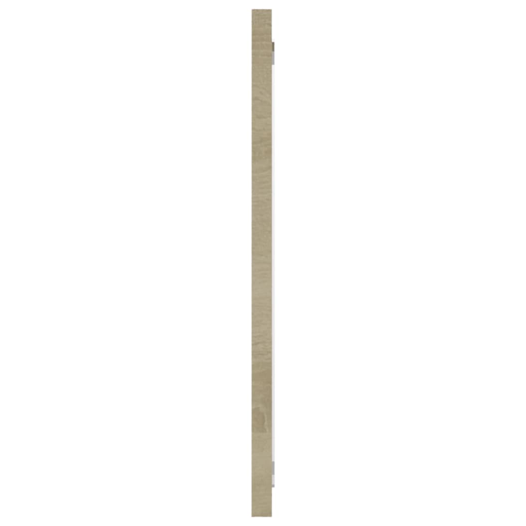 Sonoma Oak Engineered Wood Bathroom Mirror 39.4x0.6x14.6