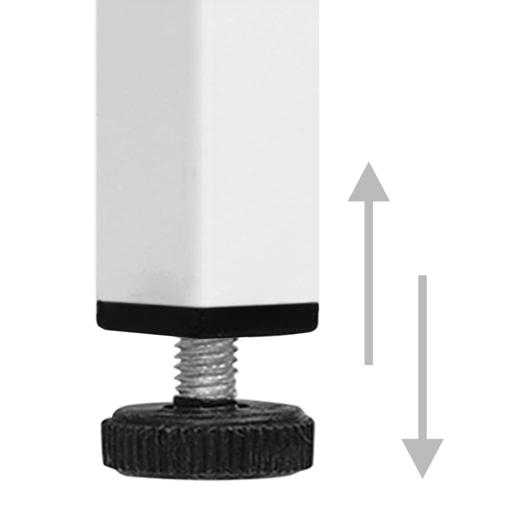Storage Cabinet White 16.7x13.8x40 in Steel