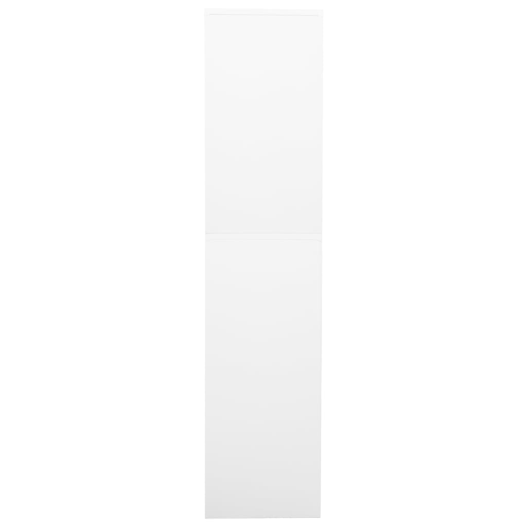 Office Cabinet White 35.4x15.7x70.9 Steel