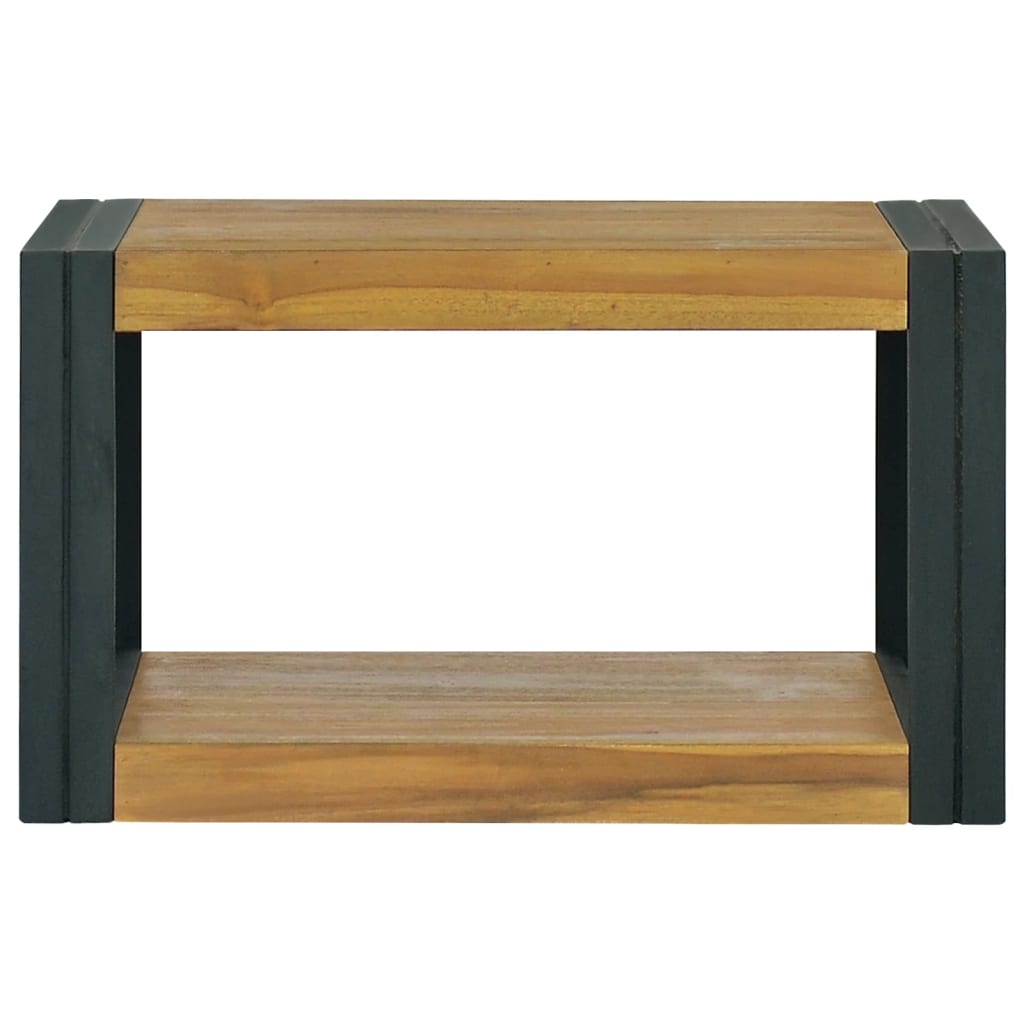 Solid Teak Wall-mounted Bathroom Cabinet 23.6x17.7x13.8