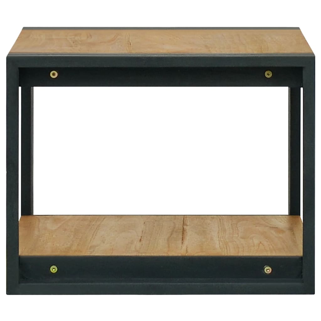 Solid Teak Wall-mounted Bathroom Cabinet 23.6x17.7x13.8