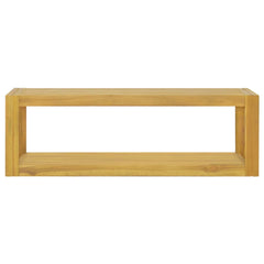 Wall-mounted Bathroom Cabinet 43.3x17.7x13.8 Solid Wood Teak