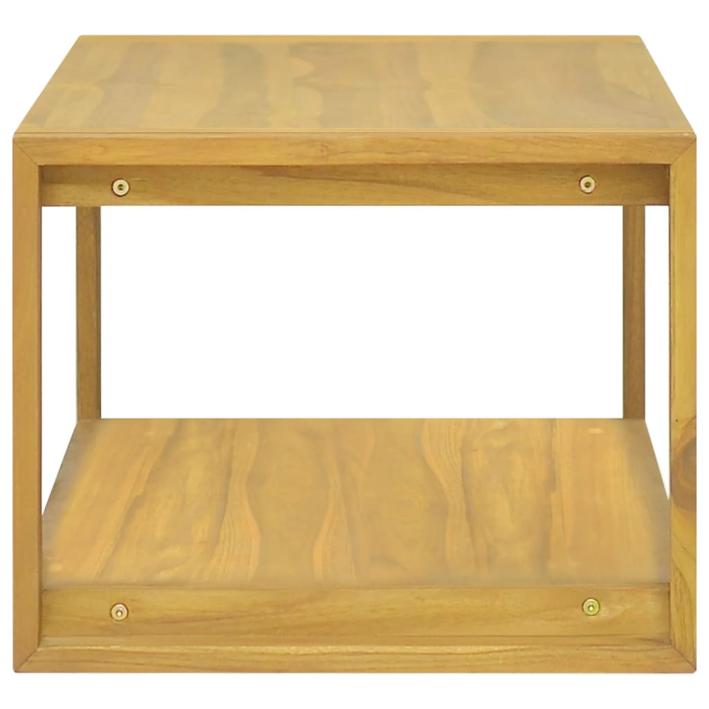 Wall-mounted Bathroom Cabinet 43.3x17.7x13.8 Solid Wood Teak