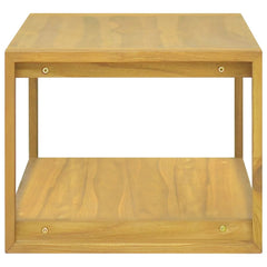 Wall-mounted Bathroom Cabinet 43.3x17.7x13.8 Solid Wood Teak