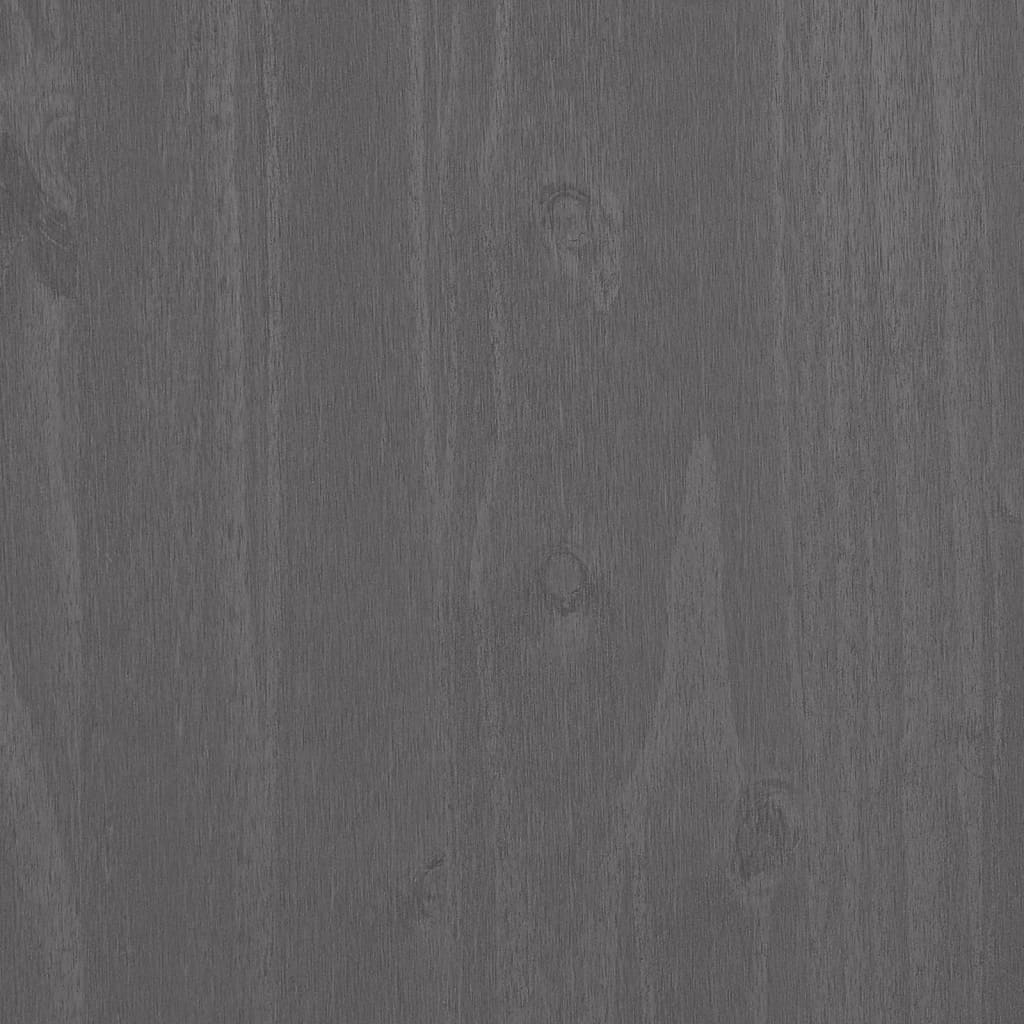 Sideboard HAMAR Light Gray 31.1x15.7x40.7 Solid Wood Pine
