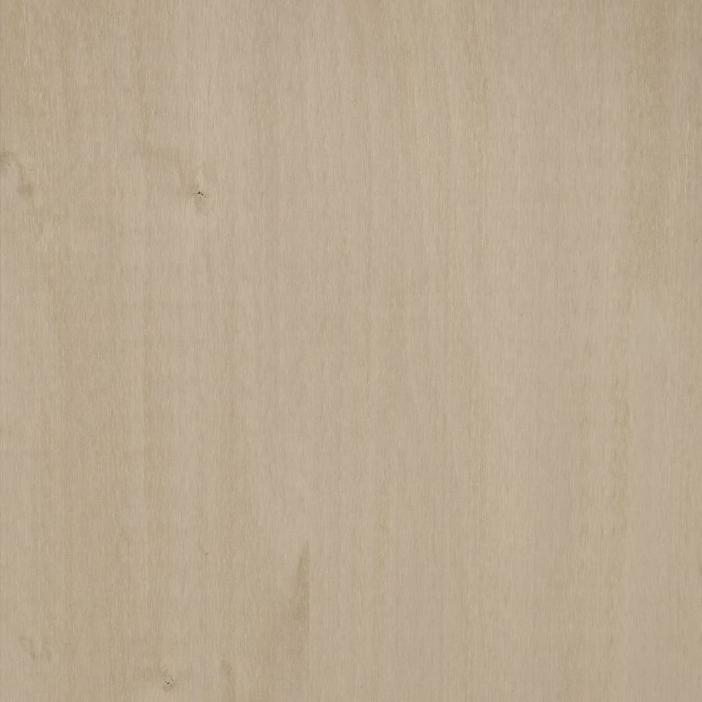 Sideboard HAMAR Honey Brown 44.5x15.7x31.5 Solid Wood Pine