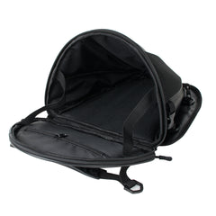 Waterproof PU Leather Motorcycle Tail Bag Bike Back Seat Luggage