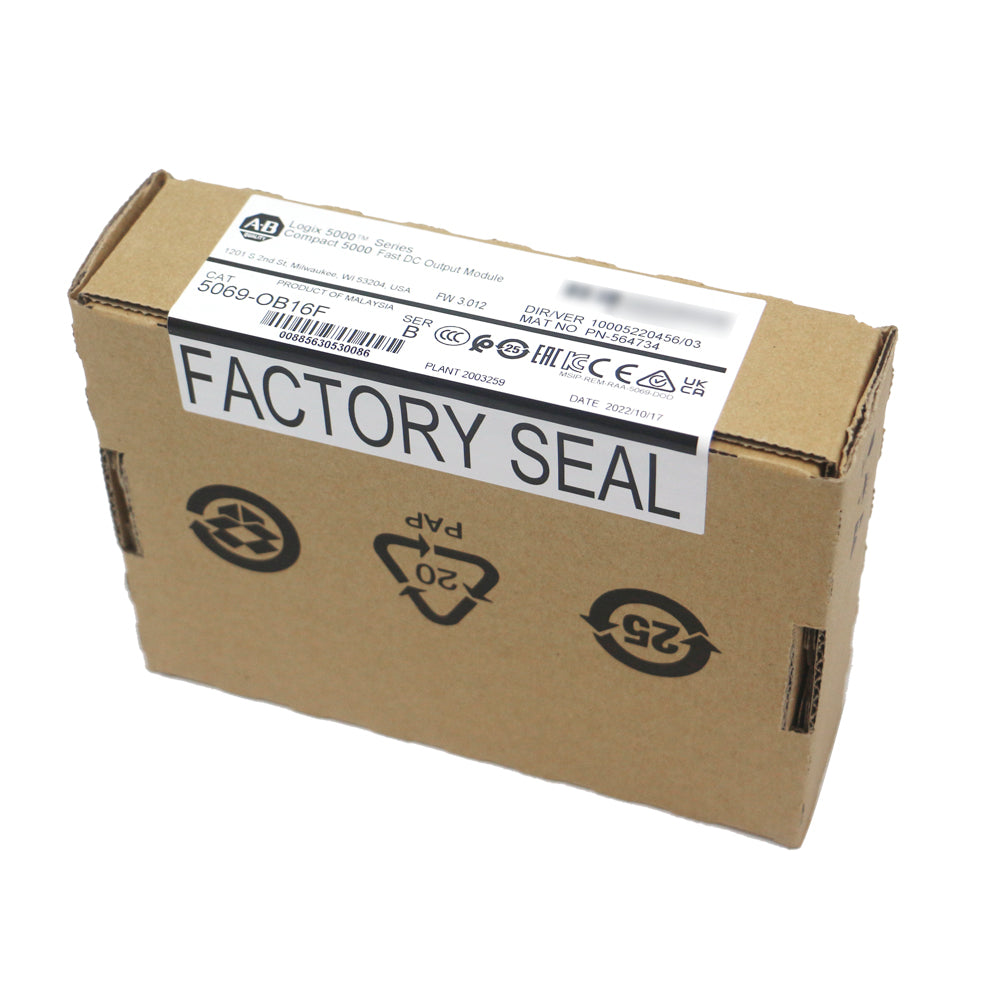 New Factory Sealed Allen Bradley 5069-OB16F SER A Compactlogix Output Module