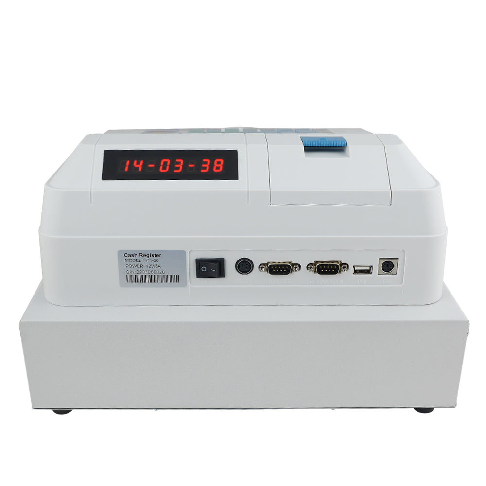 48 Keys LED Display Electric Cash Register Pos System with Drawer