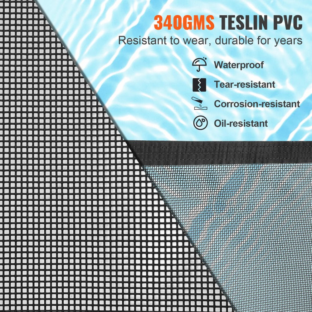 4 x 48ft Pool Fence for In-ground Pool, Removable Child Safety Pool Fence, Easy DIY Installation