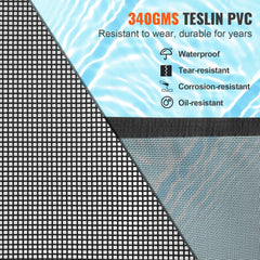 4 x 48ft Pool Fence for In-ground Pool, Removable Child Safety Pool Fence, Easy DIY Installation