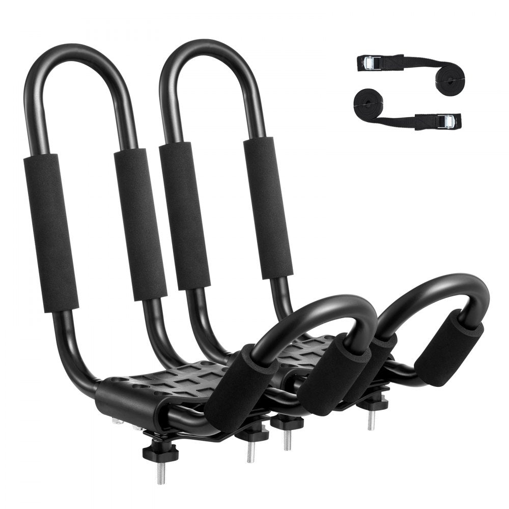 Kayak Roof Rack 2 Pairs Soft Roof Rack Carrier for kayak SurfBoard Car SUV