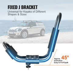 Kayak Roof Rack 4 Pairs Soft Roof Rack Carrier for kayak SurfBoard Car SUV