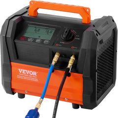 Refrigerant Recovery Machine 1 HP Dual Cylinder Brushless Portable AC