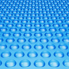 32 x 16 ft Rectangular Solar Pool Cover for Swimming Pool, Above Ground Pool Solar Cover, 16 mil Blue